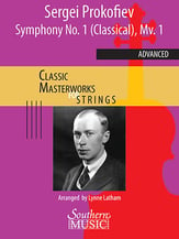 Symphony No. 1, Mvt. 1 Orchestra sheet music cover